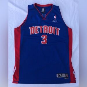 Detroit Pistons x Ben Wallace #3 Jersey XXL *Great Condition